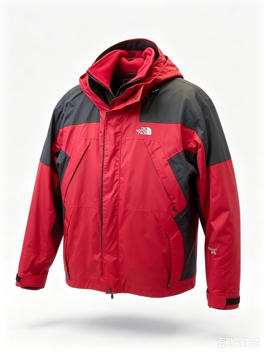 The North Face 2 in 1 Gortex Fleece jacket